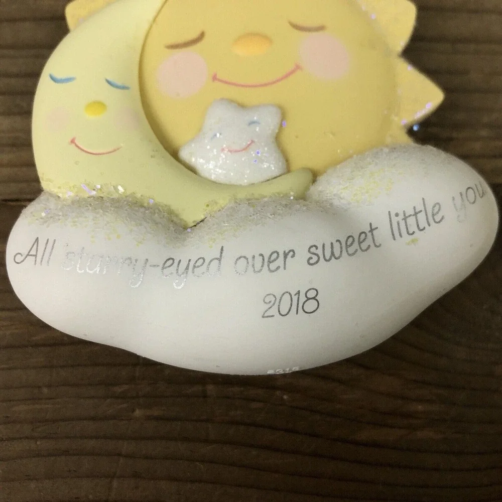 HALLMARK KEEPSAKE ORNAMENT ALL STARRY-EYED OVER YOU 2018‎ Christmas Holidays